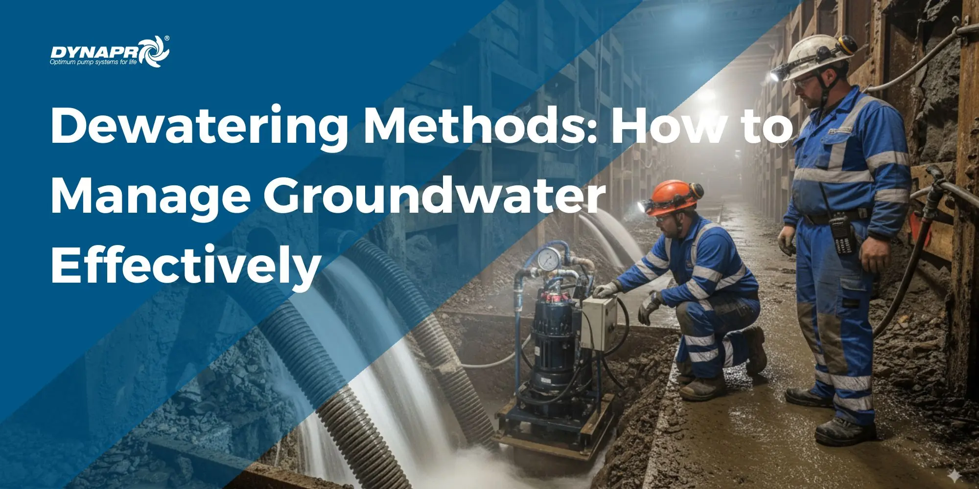 Dewatering Methods: Effective Groundwater Management